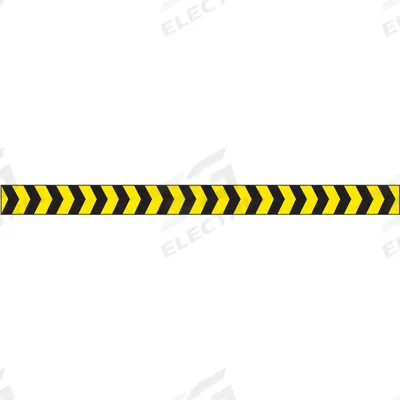 APPROVED VENDOR Barricade Tape: 180 ft Lg, 2 in Wd, No Legend Legend, Vinyl - Pattern Barrier Tape