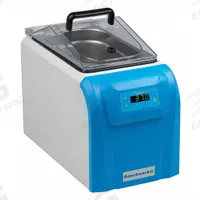 BENCHMARK SCIENTIFIC Water Bath: 4 L Capacity, 100°C Max Temp, Stainless Steel, +0.2°C, Digital (MPN B2000-4). Key specifications — Display Type: Digital; Heated or Refrigerated: Heated; Brand: BENCHMARK SCIENTIFIC; Interior Material: Stainless Steel; Programmable: Yes; Temperature Accuracy Tolerance: +0.2°C; Voltage: 115/230V AC.
