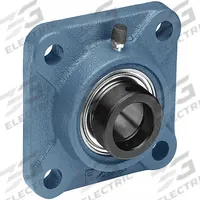 TRITAN 4 Bolt Flange Bearing: Radial Ball, 1 in Bore, Cast Iron, Eccentric Collar, 3 3/4 in Lg (MPN SAF205-16G). Key specifications — Bore Type: Cylindrical; Brand: TRITAN; Lubricant Material: NLGI #2 Equivalent; Mounting Bolt Size: 3/8 in; System of Measurement: Inch.