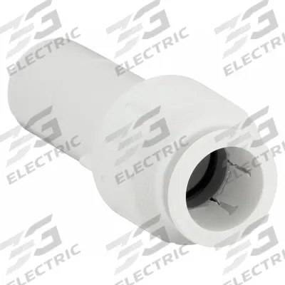 JOHN GUEST Push-Fit Adapter Fitting: 1 in OD x 1 in OD Size - Polysulfone Push-to-Connect Tube Fittings