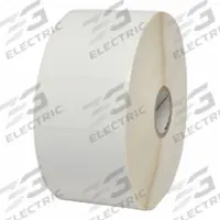 ZEBRA Barcode Printer Labels: 2 in Label Wd, 1 in Label Ht, White, 1 in Core Dia., Smooth Coated (MPN 10010028). Key specifications — Brand: ZEBRA; Label Color: White; Adhesive Material: Acrylic; Label Finish: Smooth Coated.