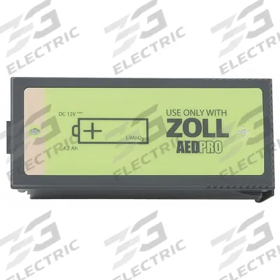 ZOLL Non-Rechargeable Battery Pack: Non-Rechargeable Lithium, 4EGN8 - AED Batteries