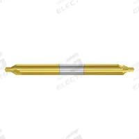 APPROVED VENDOR Center Drill: Plain Type, #7, 60°, 6 in Overall Lg, TiN Coated Carbide (MPN 300-005507). Key specifications — Brand: APPROVED VENDOR; End Type: Double End.