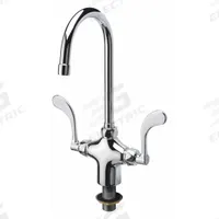 ZURN Laboratory Faucet: Faucet, Single-Post, For Cold Water/Hot Water Media, 2 Handles, Wristblade (MPN Z826B4-XL). Key specifications — Brand: ZURN; Color/Finish: Chrome; Product Type: Faucet.