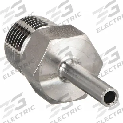 PARKER Compression Fitting Adapter: 1/8 in OD x 1/8 in Pipe Fitting Size - Double-Ferrule Stainless Steel Fittings