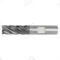 WIDIA HANITA Square End Mill: Carbide, AlTiN Coated, 5 Flute, 1" Mill Dia, 1-3/4" LOC, 4-1/2" OAL (MPN 5V0C25008ST)