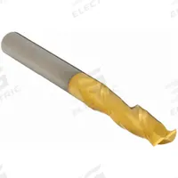 APPROVED VENDOR Square End Mill: Carbide, TiN Coated, 2 Flute, 1/8" Mill Dia, 3/4" LOC, 2-1/4" OAL (MPN 213-001002)