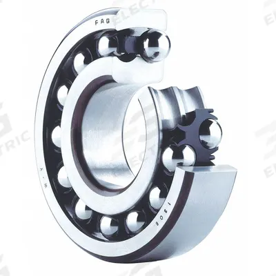 FAG BEARINGS Self-Aligning Ball Bearing: 2204, 20 mm Bore, Cylindrical, Dbl Sealed - General Purpose Self-Aligning Ball Bearings