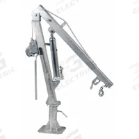 VESTIL Jib Crane: Steel, Manual, 500 lb Max. Load Capacity, 0 in to 7.2 ft, 30.5 in to 52 in (MPN WTJ-2-G). Key specifications — Material: Steel; Brand: VESTIL; Included Base Type: Pedestal; Body Material: Steel.