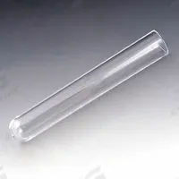 GLOBE SCIENTIFIC Test Tube: Test Tube, Polystyrene, 5 mL Capacity - mL, 0.17 oz Capacity - oz, Round (MPN 110412). Key specifications — Brand: GLOBE SCIENTIFIC; Graduated: No; Includes Closure: No; Body Color: Colorless; Bottom Shape: Round; Body Material: Polystyrene.