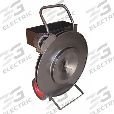 MIP Dispenser,Regular Duty,for Ribbon Wound: 1/4 in Min. Strapping Wd - Strapping Carts for Steel Strapping