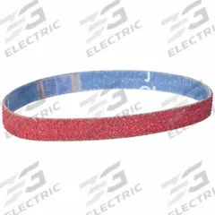 NORTON Sanding Belt: 1 in W x 24 in L, Ceramic, 80 Grit, Y Wt Polyester Backing, SG R981 (MPN 78072772209). Key specifications — Brand: NORTON; Series: SG R981.