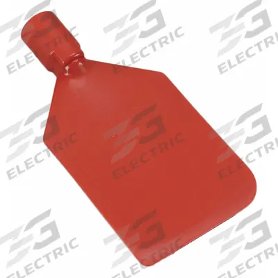 VIKAN Paddle Scraper: 8 3/4 in Overall Lg, 1 1/4 in Blade Lg - Polypropylene Hygienic Stiff Paddle Scrapers