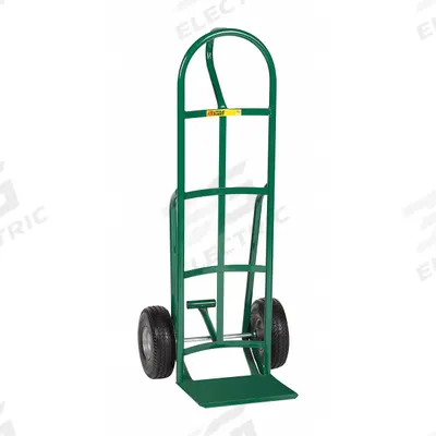 APPROVED VENDOR General Purpose Hand Truck: 800 lb, Single-Loop Handle, Green, Steel - Easy-Load & Tilt Hand Trucks