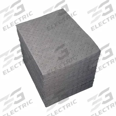BRADY SPC ABSORBENTS Sorbent Pad: 64 oz Volume Absorbed Per Pad, Polypropylene, Perforated - Sorbent Pads