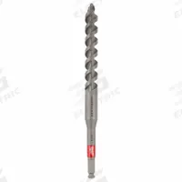 MILWAUKEE Auger Drill Bit: 15/16 in Drill Bit Size, 12 in Overall Lg, Hex Shank, Pole Auger Auger (MPN 48-13-7709). Key specifications — attr255259: Pole Auger; attr255260: Carbide Tipped; attr255261: Bright (Uncoated); attr277197: MILWAUKEE.