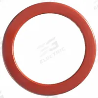 Cam and Groove Gasket: 1 1/4 in For Coupling Size, Red, 1 in Outside Dia, Encapsulated (MPN ZUSA-CAM-SFEP-1-1/4). Key specifications — Color: Red; Color Code Stripe: None; Metal Detectable: No; Gasket Material: FEP Encapsulated Silicone; Brand: USA INDUSTRIALS.