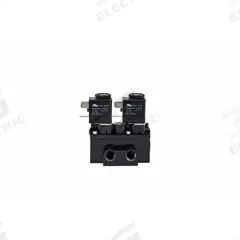 ARO Solenoid Air Control Valve: Alpha, Four-Way / Two-Position, 24V AC, 1/4 in Female NPT, Exhaust (MPN A912SD-024-A). Key specifications — attr1086925: Exhaust; attr1092969: Non-Locking; attr1086920: A912SD-024-A; attr1092977: Solenoid Return.