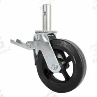METALTECH Scaffold Caster: Caster, Steel, Casters (MPN M-MBC8). Key specifications — Compatible with Grainger Part Number: 38HT50; Color: Black; Compatible with Manufacturer Model Number: M-MF6060PS; Included Components: 8 in Wheel; Material: Steel; Product Type: Caster; Brand: METALTECH.