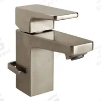 SPEAKMAN Straight Bathroom Faucet: Kubos, Brass, Brushed Nickel Finish, 1.2 gpm Flow Rate, Straight (MPN SB-2401-BN). Key specifications — Brand: SPEAKMAN; Series: Kubos.