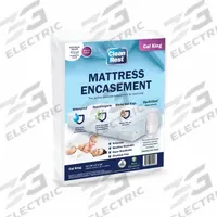 CLEANREST Mattress/Box Spring Protector: California King, 84 in Overall Lg, 72 in Overall Wd, White (MPN 845168015516). Key specifications — Brand: CLEANREST; Cover Material: Polyester; Mattress Pad Material: Polyester Blend; Compatible Bed Height: 18 in.