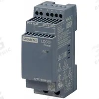 SIEMENS Stabilized Power Supply: DIN Rail, 22.8 W Output Power - Rated, 1.9 A Current - Output (MPN 6EP33216SB000AY0). Key specifications — attr1044898: Single; attr1044874: Plastic; attr1044879: 100 to 240V AC; attr211400: SIEMENS.