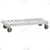 NEW AGE INDUSTRIAL Mobile Base: 60 in x 24 in x 9 3/8 in, 800 lb Load Capacity, Plate Caster (MPN 50312). Key specifications — attr41802: Plate Caster; attr41796: (2) Rigid Casters; (2) Swivel Casters; attr41794: Polyurethane; attr33579: NEW AGE INDUSTRIAL.