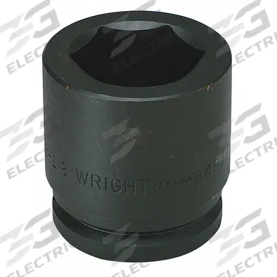 WRIGHT TOOL Impact Socket: 2 1/2 in Drive Size, SAE, 2 1/8 in Socket Size, 6-Point - 2-1/2" Drive Impact Sockets