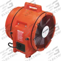 ALLEGRO Confined Space Blower: 12 V DC, 12 in Duct Dia, 4 hp Horsepower, 3,800 RPM Blower/Fan Speed (MPN 9546). Key specifications — Brand: ALLEGRO; Includes: Carry Handle; Operating Voltage: 12 V DC with Vehicle Battery Hookups.