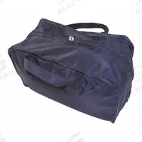 R&B FABRICATIONS Duffel Bag: Nylon, Black, 3,750 cu in Interior Volume, 24 in Lg, 12 in Wd, 13 in Ht (MPN RB-192BK-PLN). Key specifications — Color: Black; Material: Nylon; Brand: R&B FABRICATIONS.
