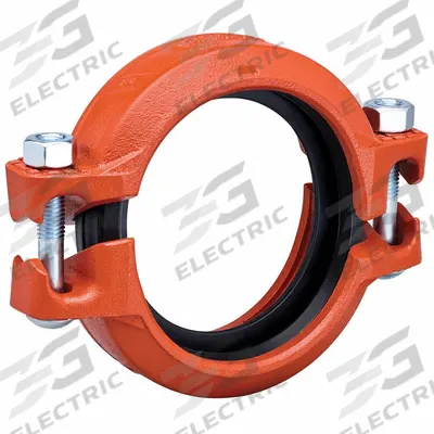 VICTAULIC Clamp Coupling: Rigid Bolted Clamp, 10 in x 10 in, Ductile Iron - Grooved Pipe Couplings