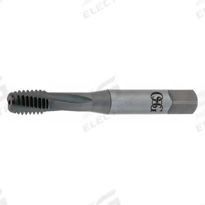 OSG Spiral Flute Tap: #6-32 UNC, H4 / 2B-3B, 2 Flute - Spiral-Flute Taps for Steel & Stainless Steel