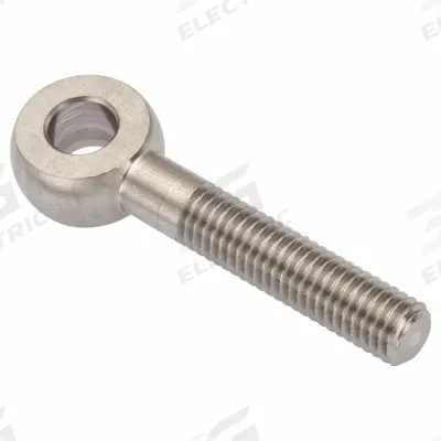 AMPG Fixed Rod End: Stainless Steel, Plain, 50 mm Hole Center-to-End Lg, Right Hand - Stainless Steel Male Threaded Fixed Rod Ends