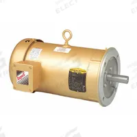 BALDOR General Purpose Motor: C-Face Mount, Totally Enclosed Fan Cooled, 1 hp, 575V AC, 865 RPM (MPN VEM3546-5). Key specifications — Brand: BALDOR; Nameplate Voltage @ 60 Hz: 575V AC; Full Load Current @ 60 Hz: 1.3 A; Nameplate RPM @ 60 Hz: 865 RPM; Motor Enclosure: TEFC.
