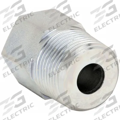 PARKER Metal Pipe Straight: Straight, Steel, 1/4 in x 1/8 in - Hydraulic Threaded Extreme-Pressure Pipe Fittings