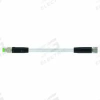 Cordset: M8 Male Straight X M8 Female Straight, 3 Pins, Gray, PUR, 0.6 m Cable Lg, 24 AWG Wire Size (MPN 7000-88001-2300060). Key specifications — Cable Jacket Color: Gray; End 1 Mounting Orientation: Straight; End 1 Gender: Male; End 1 Connection Type: M8; Cable Jacket Material: PUR; Brand: MURRELEKTRONIK; IP Rating: IP65; End 2 Connection Type: M8.
