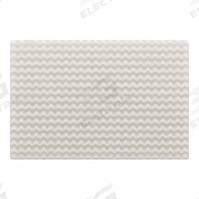 GLOBAL FINISHING SOLUTIONS Air Filter Pad: 20 in x 25 in x 2 in, Polyester, White - Paint Collector Pads