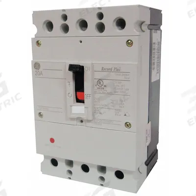 GE Molded Case Circuit Breaker: 90 A Amps, 200kA at 240V AC, Fixed, Lug - FB-Frame GE Molded Case Circuit Breakers