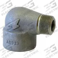 ANVIL Metal Pipe Elbow: 3/8 in x 3/8 in, Female NPT Threaded x Male NPT Threaded, 2,000 psi @ 150° F (MPN 0361109408). Key specifications — Maximum Operating Pressure: 2,000 psi @ 150° F; (DO NOT SEND) Manufacturer Location: Globally Sourced.