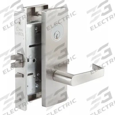 PDQ Door Lockset: Storeroom Lever Locksets, Stainless Steel, ADA Compliant - Electric Lever Locksets