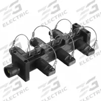 HUBBELL Distribution Block: 6 Female, 1 Male Connections, Black, 600V AC/600V DC, 400 A, 16 Series (MPN HBL7DBBK). Key specifications — Brand: HUBBELL.