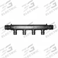 UPONOR EP Multi-port Tee: Polymer, 3/4 in, 3/4 in, 1 Inlets, 4 Outlets, 73 psi Max Op Pressure (MPN Q2247557). Key specifications — Material: Polymer; Brand: UPONOR.