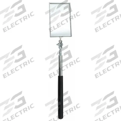 ULLMAN Inspection Mirror: 3 1/2 in L x 2 1/8 in W Mirror Size - Standard Inspection Mirrors