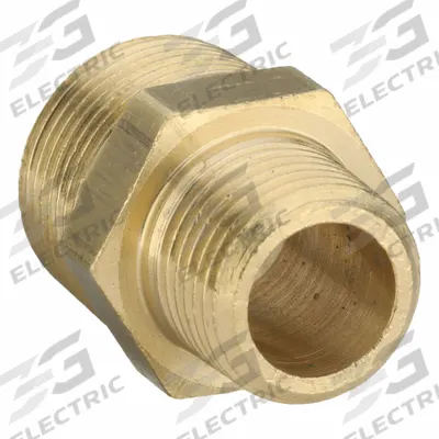 LEGRIS Metal Pipe Straight: Straight, 3/4 in x 1/2 in - Threaded High-Pressure Pipe Fittings