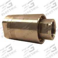 MOSMATIC Rotary Union: Straight, Nickel-Plated C38500 Brass, 1 Passages, 1 in Stationary Port, Air (MPN 34.927). Key specifications — Maximum Speed: 30 RPM; Brand: MOSMATIC.