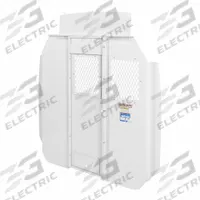 WEATHER GUARD Van Partition: Swing Open Door Panel, White, Steel, 74 1/2 in Overall Ht, High Roof (MPN 96322-3-01D). Key specifications — Color: White; Compatible Roof Type: High Roof; Brand: WEATHER GUARD; Compatible Make/Model: Ford Transit; Compatible Vehicle Type: Full-Size Vans.