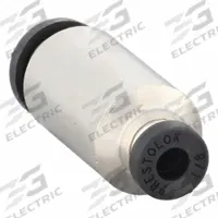 PARKER Push-Fit Union Fitting: 1/4 in OD x 1/8 in OD Size, Push-to-Connect x Push-to-Connect, Brass (MPN 62PLP-4-2). Key specifications — Brand: PARKER.