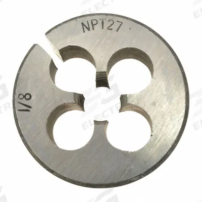 WESTWARD Alloy Steel Die, 1/8-27 NPT: CCT1060-35, Die - Pneumatics