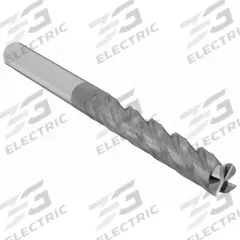 APPROVED VENDOR Square End Mill: Carbide, AlTiN Coated, 4 Flute, 3/4" Mill Dia, 6" LOC, 9" OAL (MPN 218-001156B)