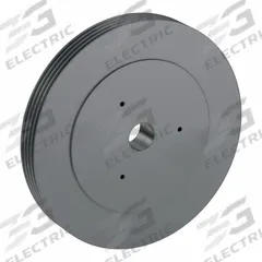 APPROVED VENDOR V-Belt Pulley: B250, 4 Groove, 25.35 in OD, Bushed Bore, E, Quick Detachable (MPN 4B250E). Key specifications — Pulley Industry Number: B250; Pitch Diameter: 24.6 in (4L, A); For Belt Section (broad, with similar types): 5L, B, or BX.